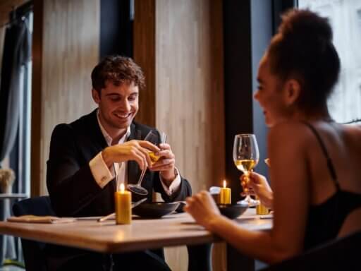 Paar beim Dating