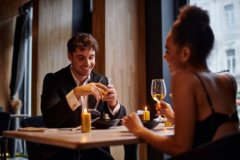 Paar beim Dating