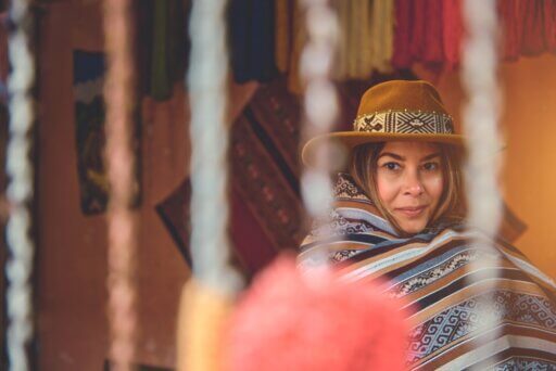Frau aus Peru