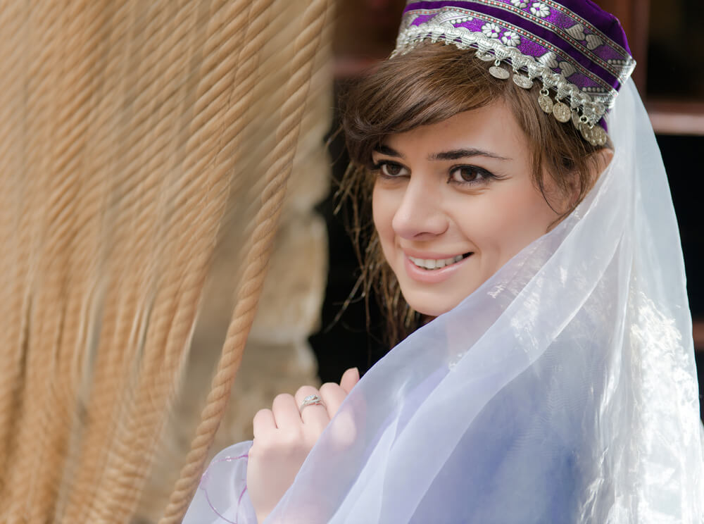 schöne türkische Frau