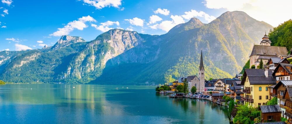 Hallstatt in Österreich