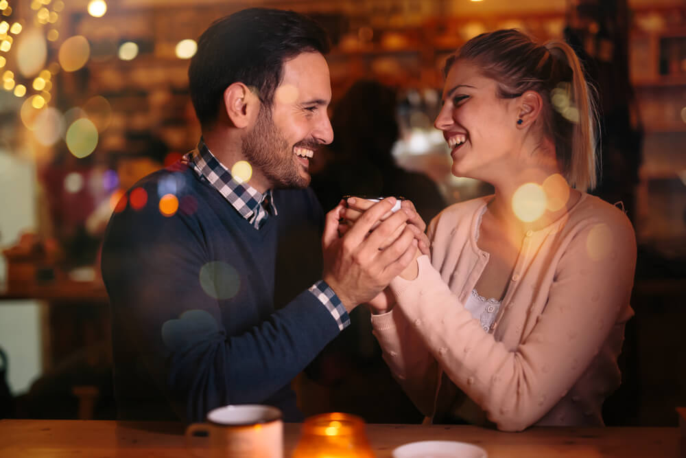 Paar beim Dating