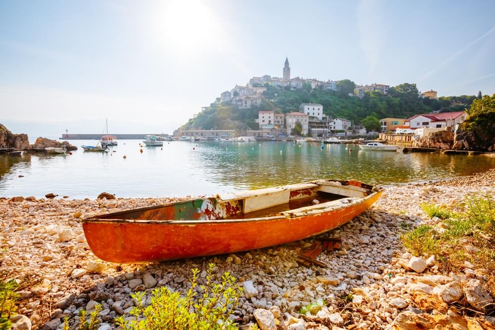 Abgelegene Bucht in Kroatien