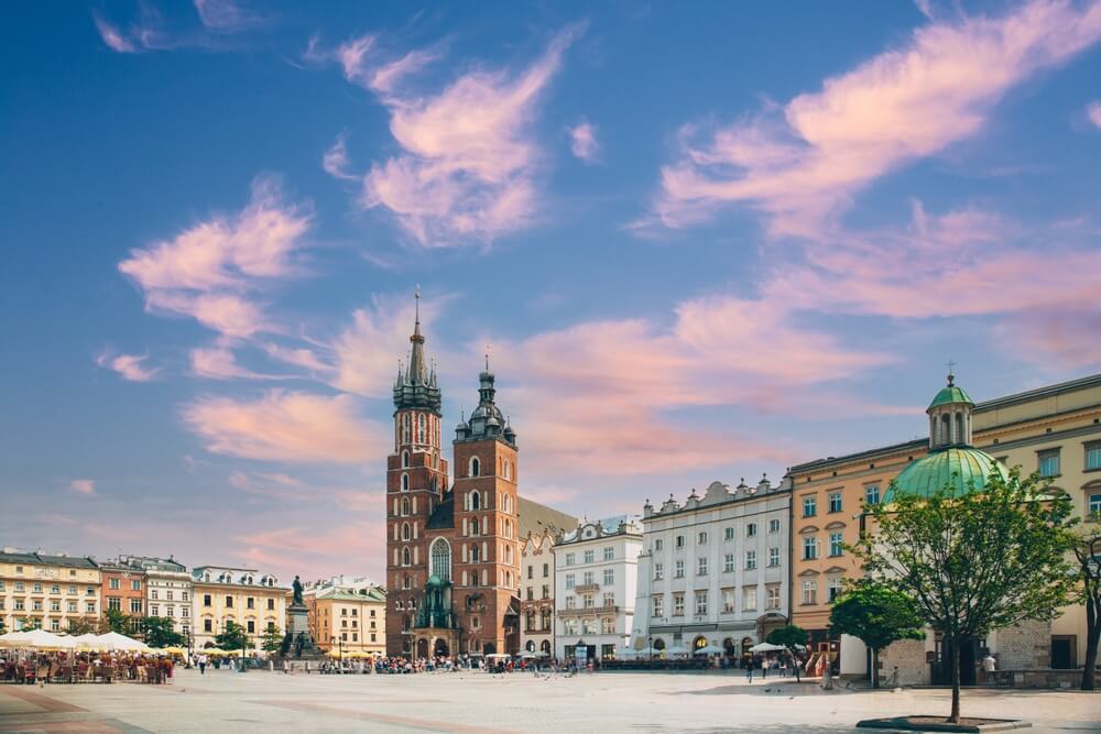 Schönes Bild von Krakau