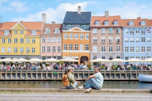 Paar in Kopenhagen