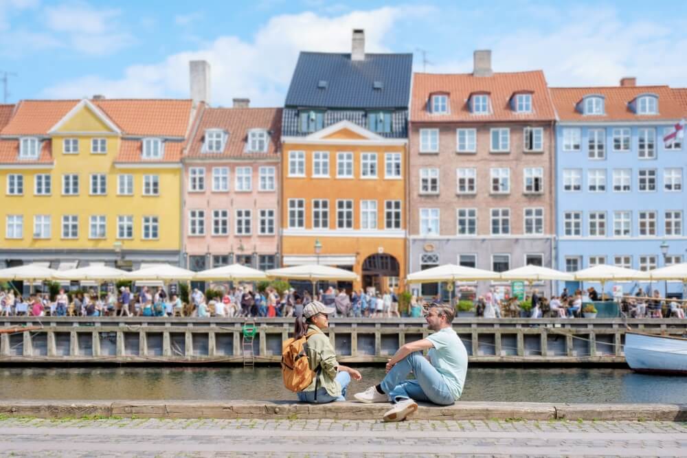 Paar in Kopenhagen