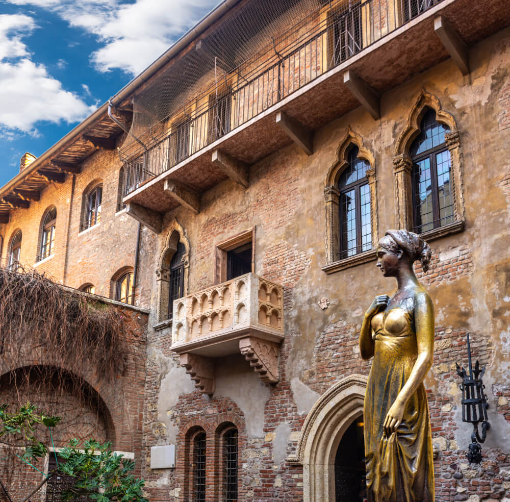 Romeo und Julia: Julias Balkon in Verona